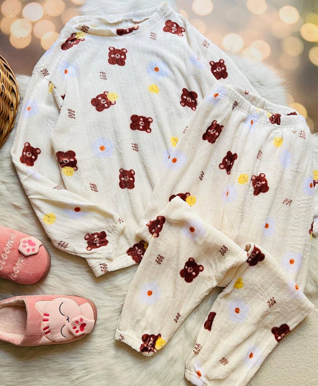 ست حوله ای کبریتی طرحدار زنانه کد 412952