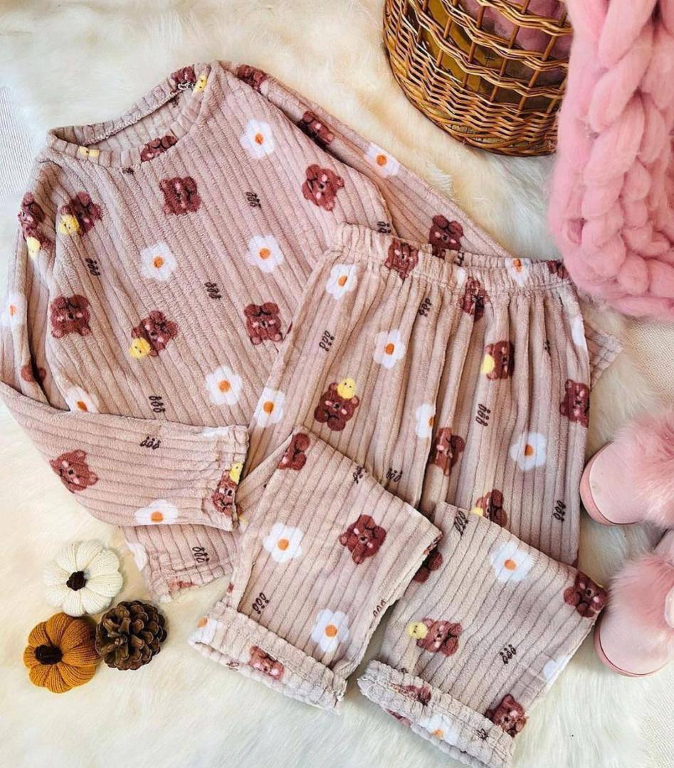 ست حوله ای کبریتی طرحدار زنانه کد 412952