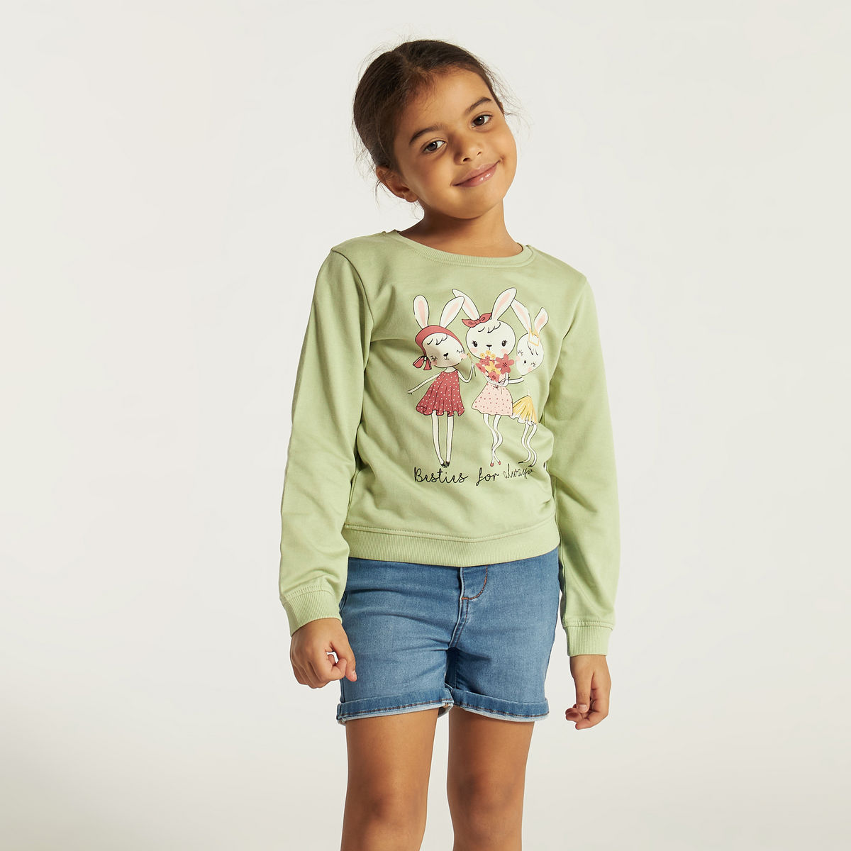 پلیور دخترانه 20649 سایز 1.5 تا 6 سال مارک JUNIORS