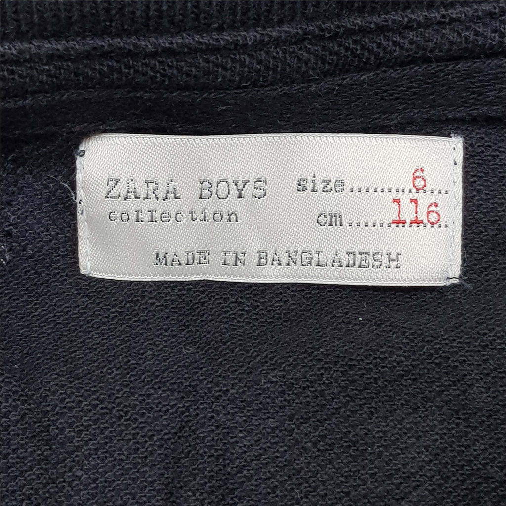 بلوز پسرانه 20718 سایز 6 ماه تا 14 سال مارک ZARA