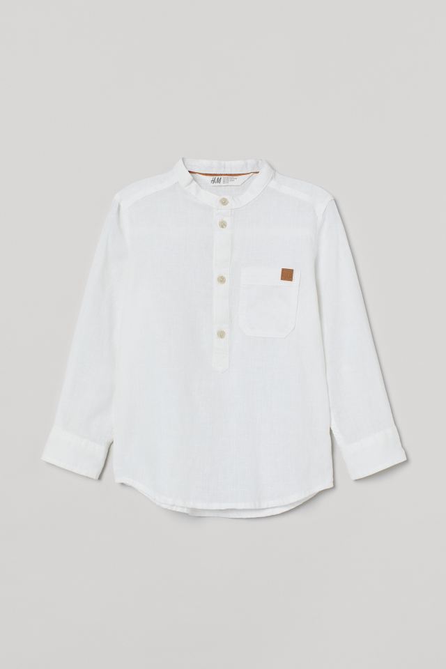 پیراهن پسرانه 20937 سایز 1.5 تا 10 سال مارک H&M