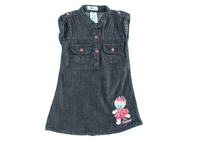 سارافون جینز دخترانه 100094 سایز 9 ماه تا 2 سال مارک Carters محصول بنگلادش