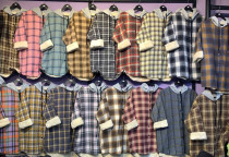 چهارخونه داخل خز زنانه کد 413356