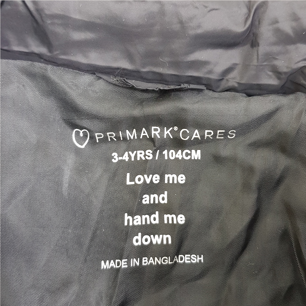 پافر 21255 سایز 1.5 تا 15 سال مارک PRIMARK   *