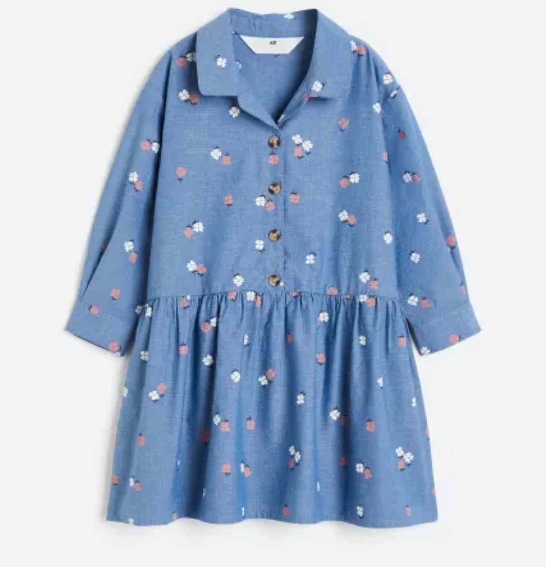 سارافون دخترانه 21560 سایز 1.5 تا 10 سال کد 6 مارک H&M