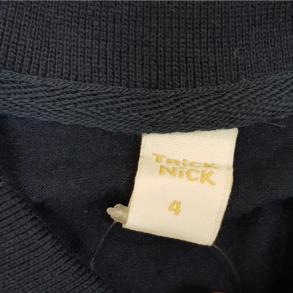بلوز پسرانه 22033 سایز 4 تا 14 سال کد2 مارک TRICK NICK