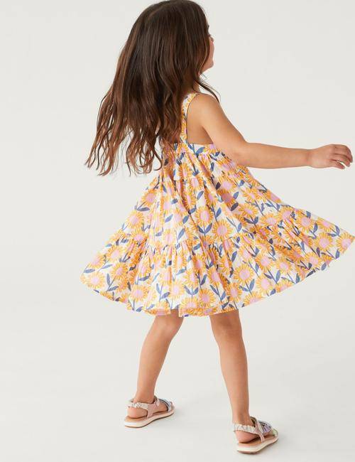 سارافون دخترانه 22068 سایز 2 تا 8 سال مارک M&S