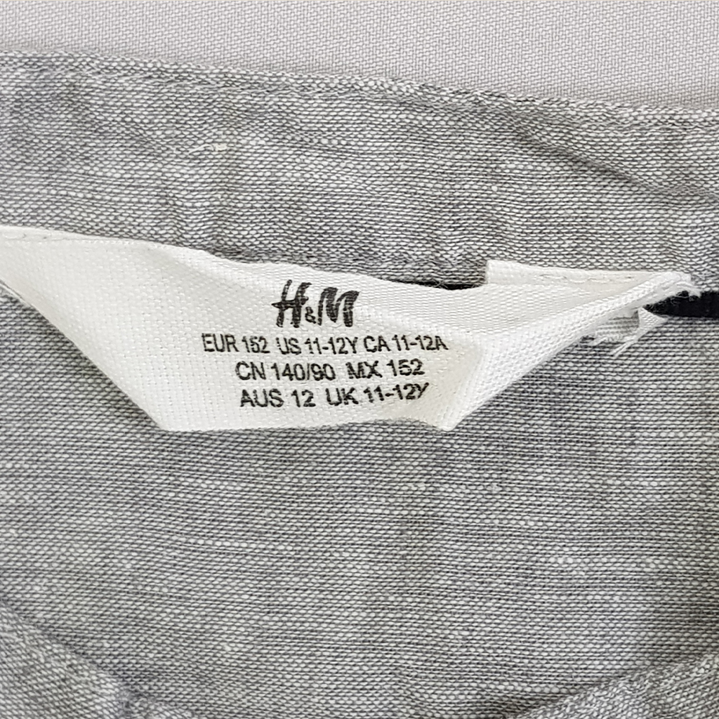 پیراهن پسرانه 22160 سایز 9 تا 14 سال کد 3 مارک H&M