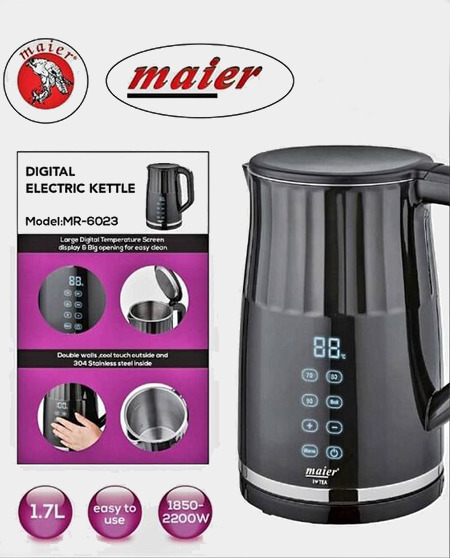 کتری برقی دیجیتال مایر مدل MR 6023 کد 802123