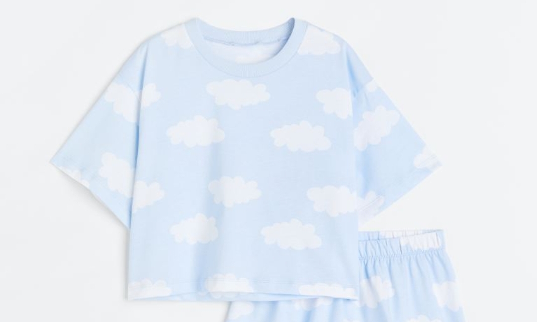 تی شرت 22371 سایز 9 تا 14 سال مارک H&M