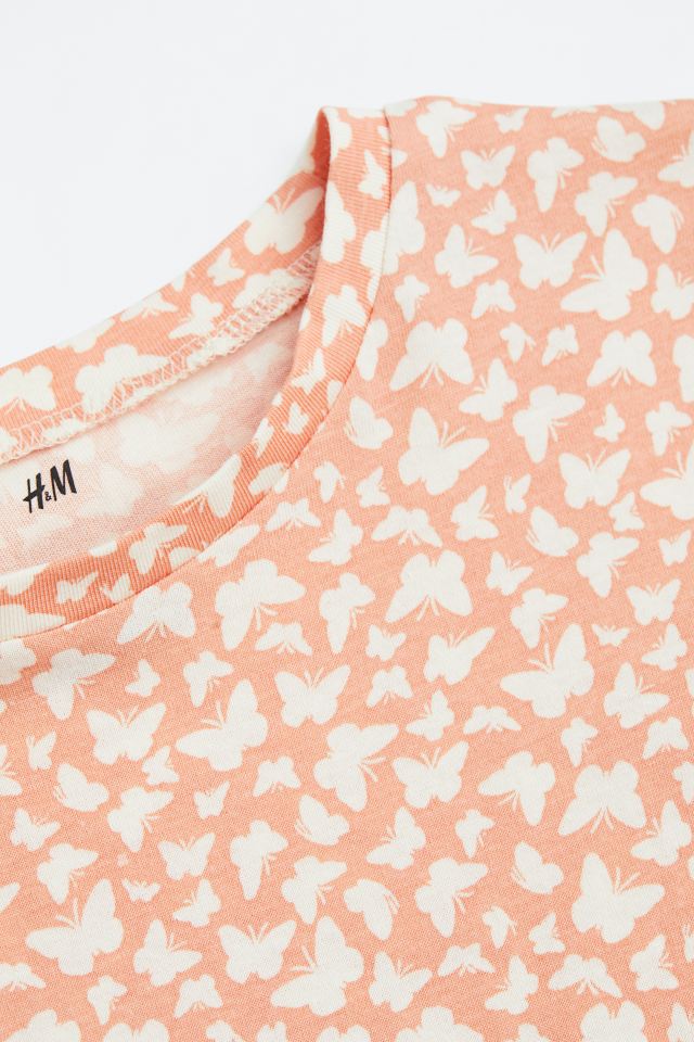 تی شرت دخترانه 22445 سایز 1.5 تا 10 سال مارک H&M