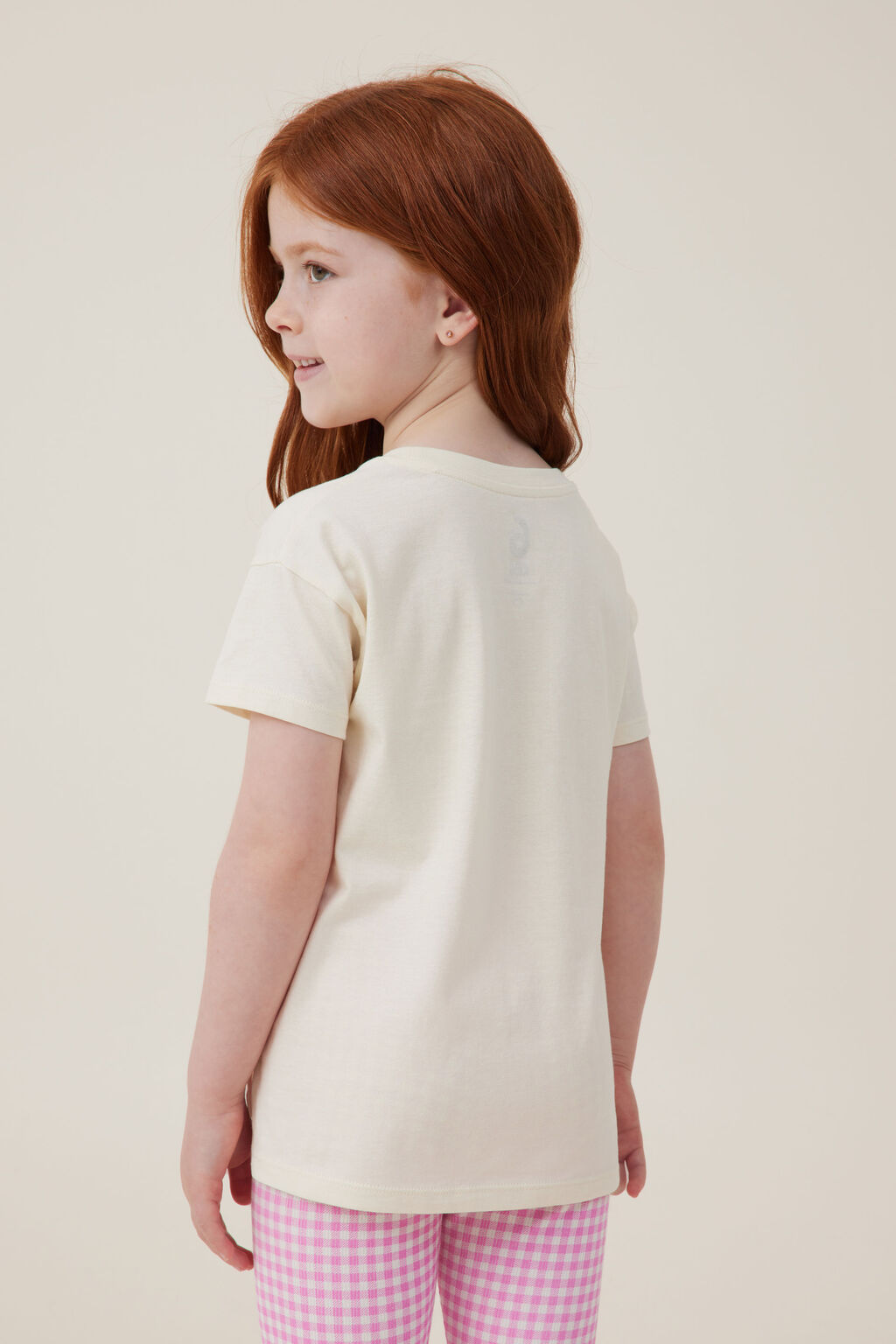 تی شرت دخترانه 22353 سایز 2 تا 14 سال مارک COTTON KIDS