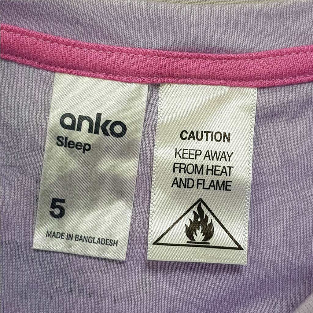 ست دخترانه 22926 سایز 1 تا 8 سال کد 1 مارک ANKO