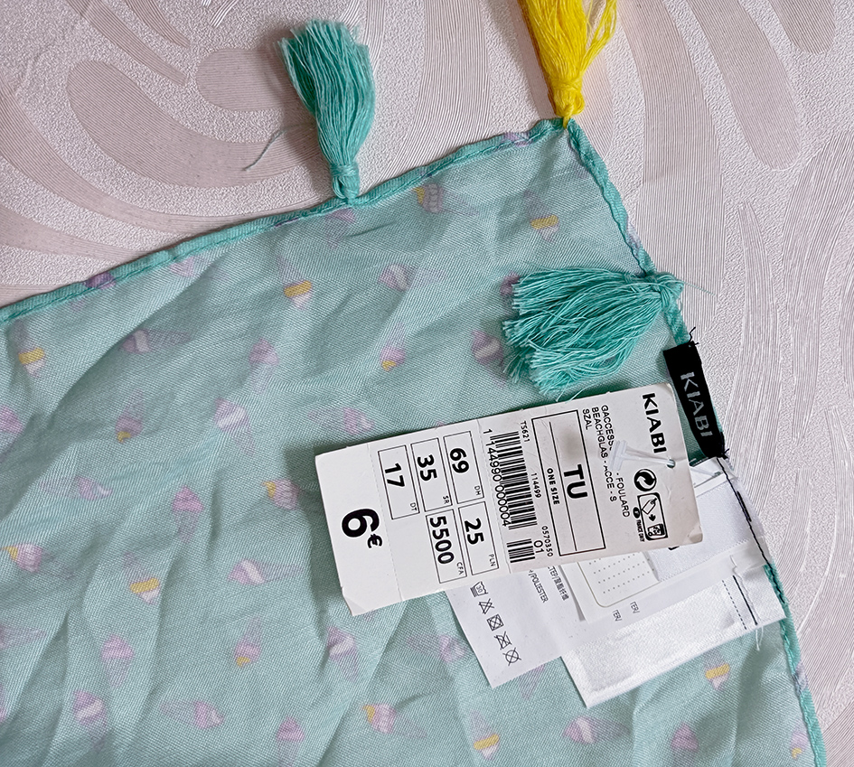 کد 2205485 دستمال گردن دخترانه برند Kiabi