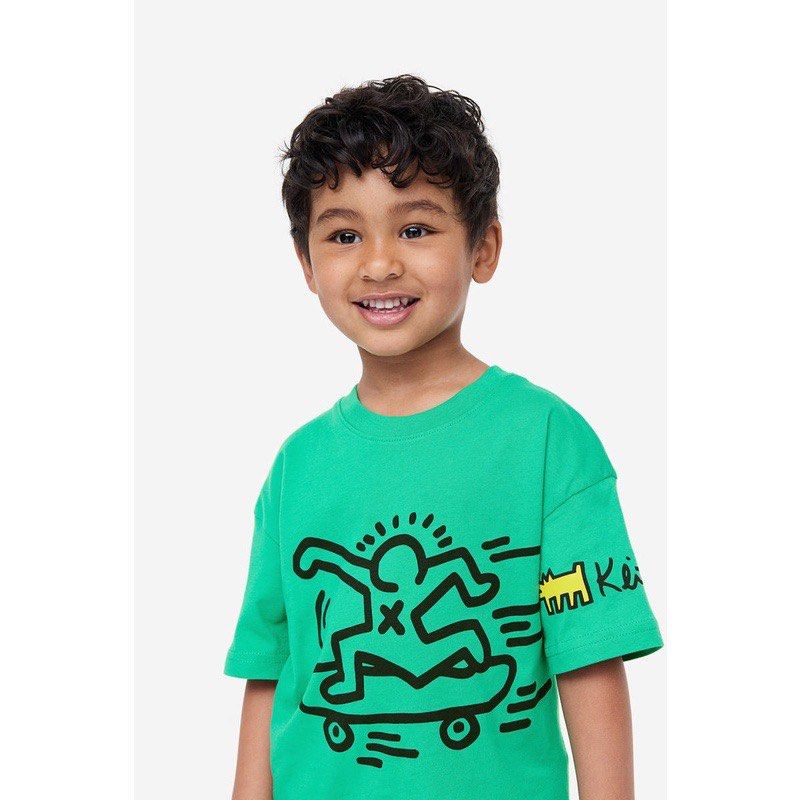 تی شرت 23379 سایز 1.5 تا 10 سال مارک H&M
