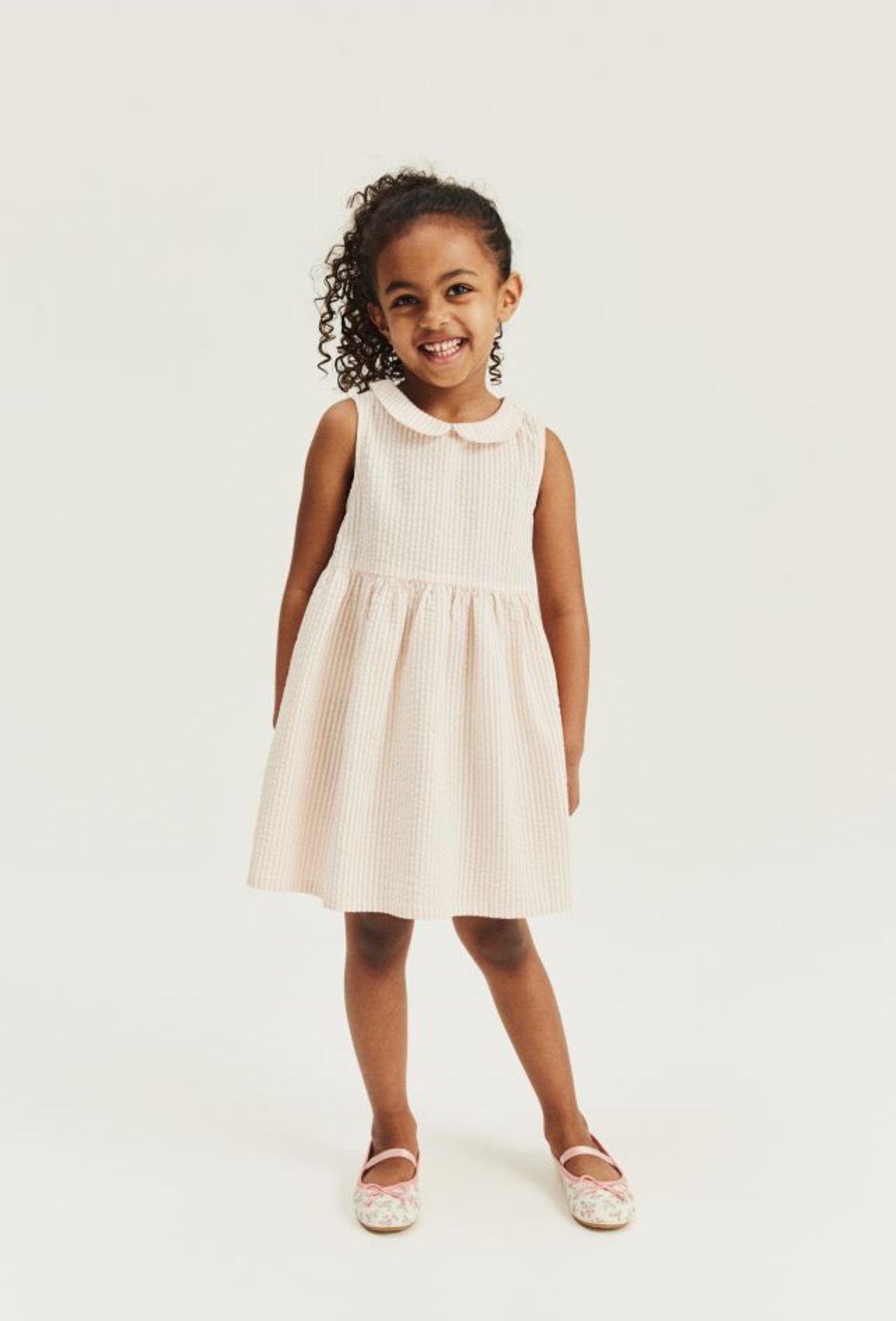 سارافون دخترانه 23433 سایز 1.5 تا 10 سال مارک H&M   *