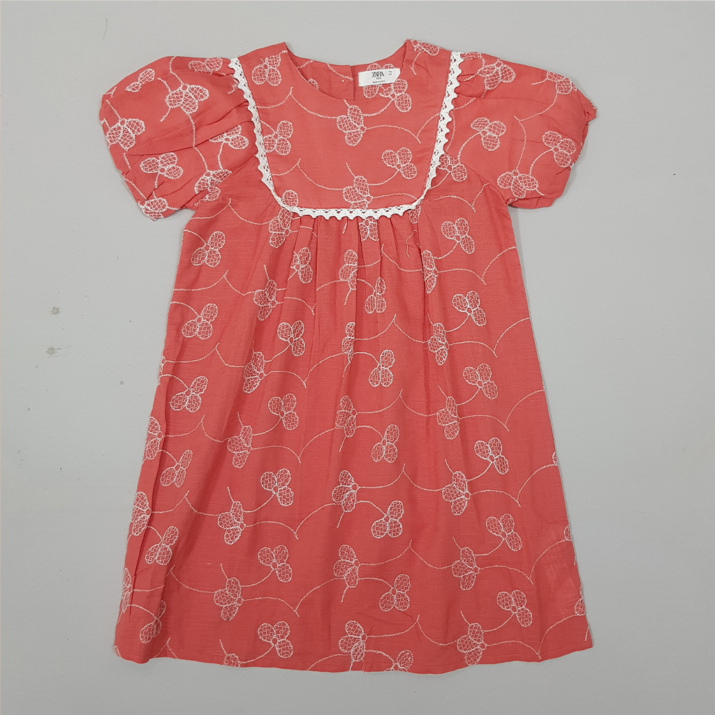 سارافون دخترانه 24530 سایز 2 تا 9 سال کد 1 مارک ZARA