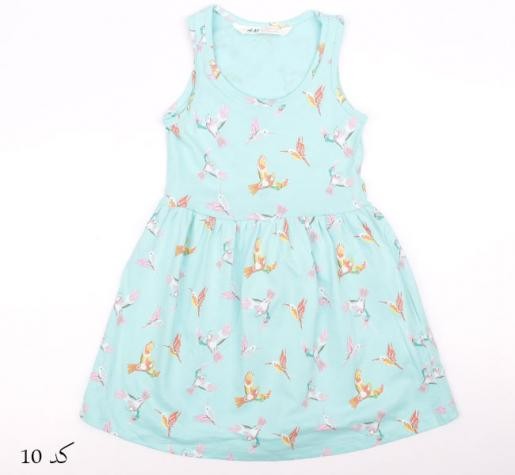 سارافون دخترانه 11476 سایز 1 تا 8 سال مارک H&M
