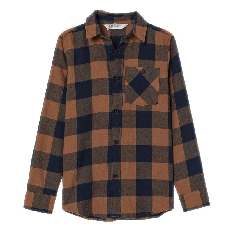 پیراهن پسرانه 25252 سایز 8 تا 14 سال کد 3 مارک H&M