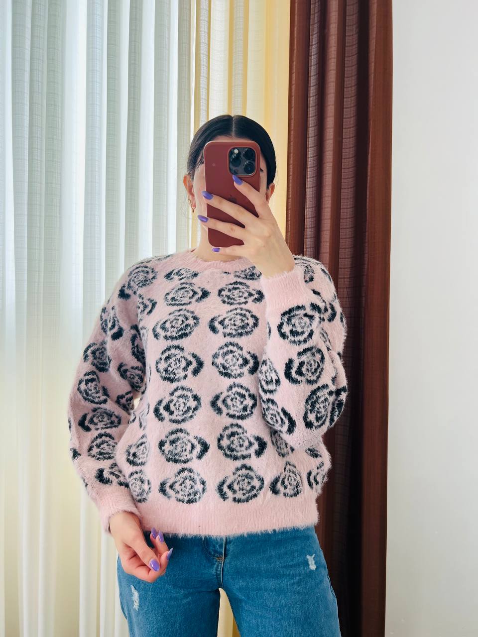 بافت موهر زنانه کد 416477