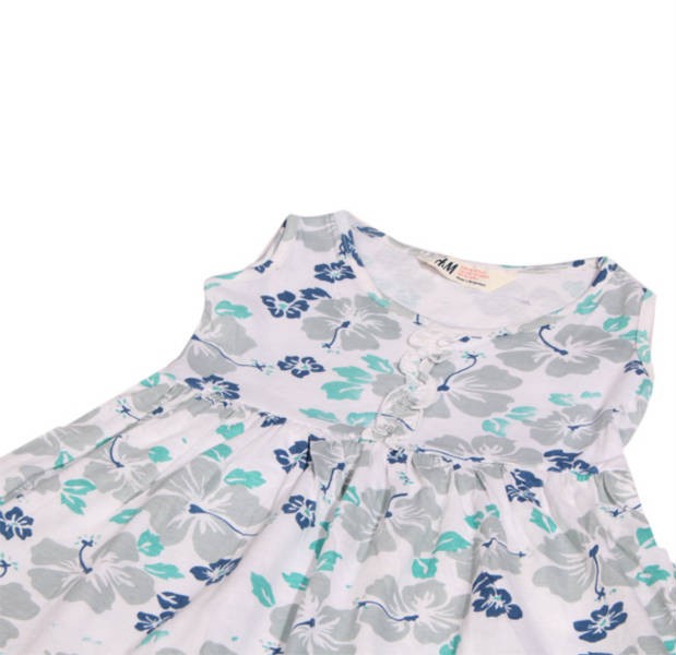 سارافون نخی دخترانه 100729 سایز 3 تا 24 ماه مارک H&M