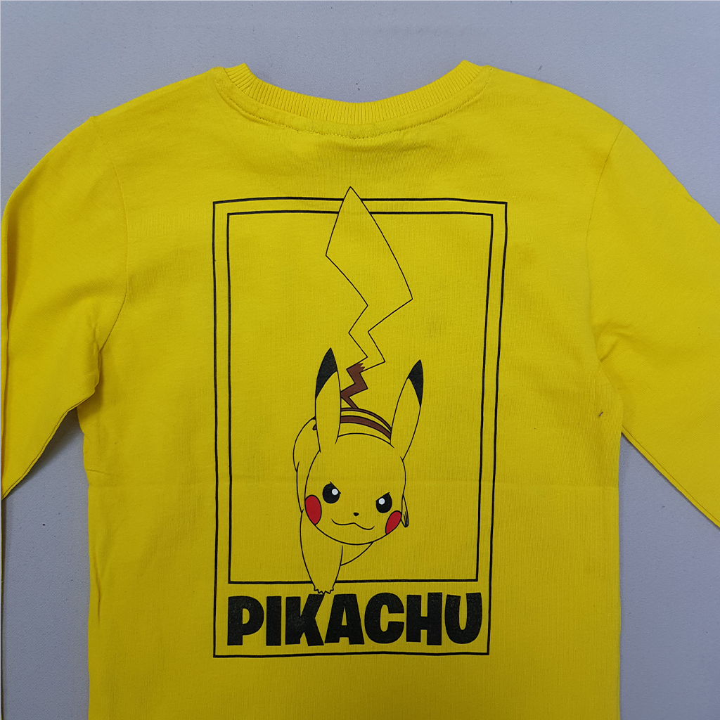 بلوز پسرانه 26391 سایز 3 تا 12 سال مارک PokeMon