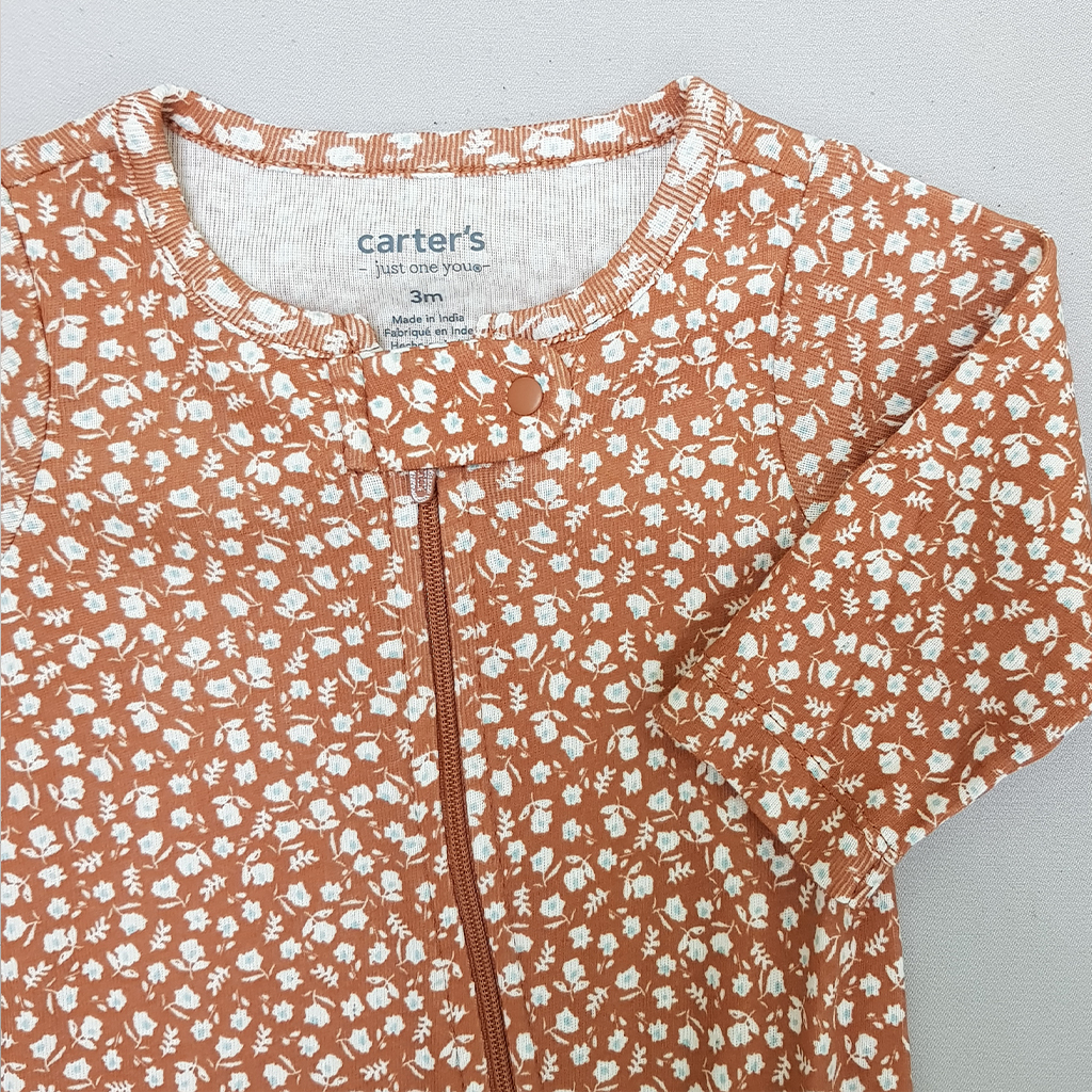 سرهمی جورابدار بچگانه 27144 سایز 3 تا 6 ماه کد 2 مارک Carters