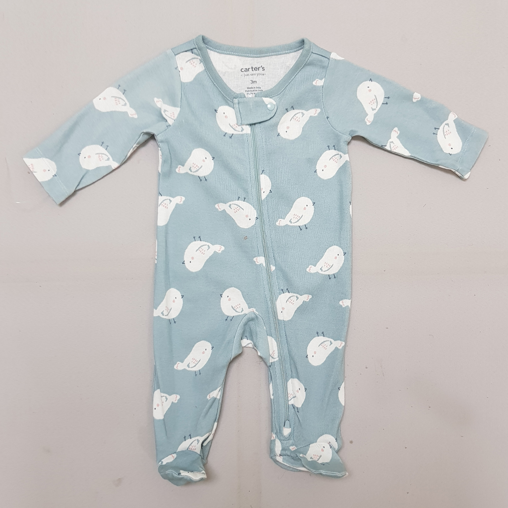سرهمی جورابدار بچگانه 27144 سایز 3 تا 6 ماه کد 2 مارک Carters