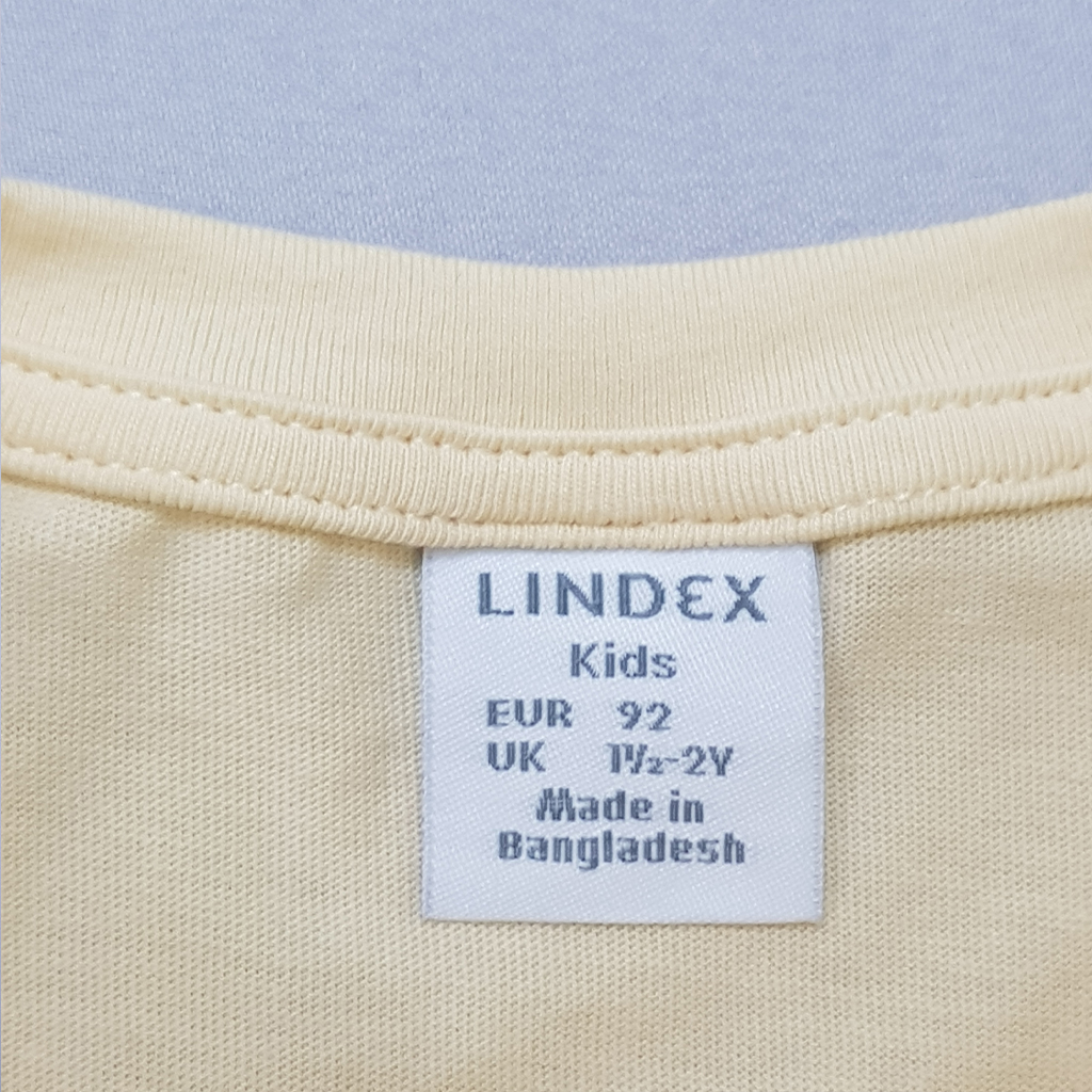 تی شرت پسرانه 27223 سایز 1.5 تا 10 سال مارک LINDEX