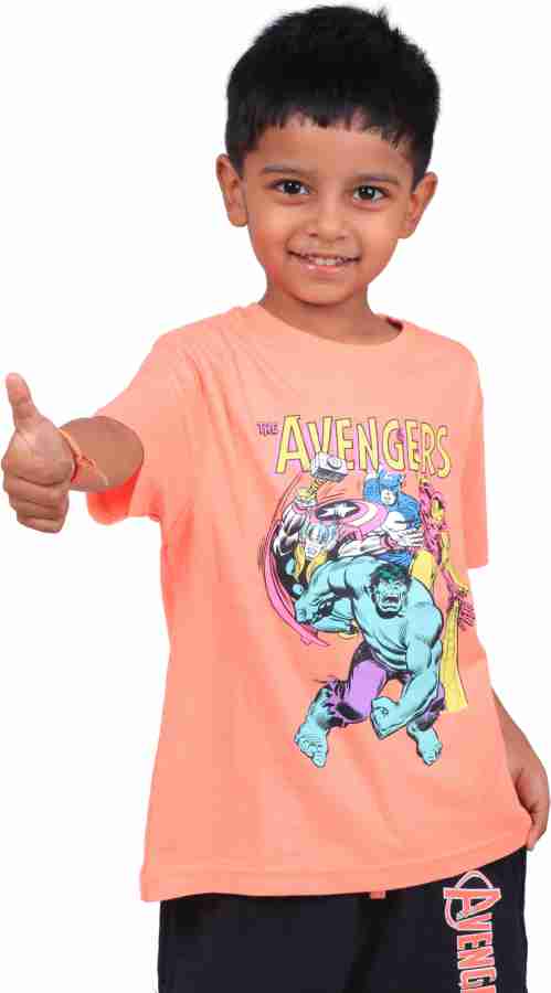 تی شرت پسرانه 27474 سایز 1.5 تا 8 سال مارک MARVEL