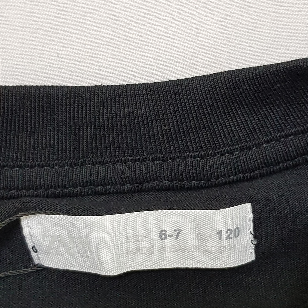 تی شرت پسرانه 27453 سایز 6 تا 12 سال کد 1 مارک ZARA