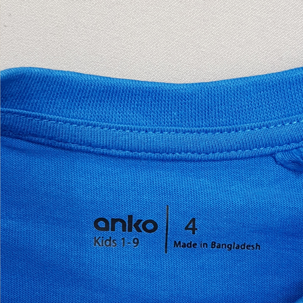تی شرت پسرانه 27234 سایز 1 تا 9 سال مارک ANKO