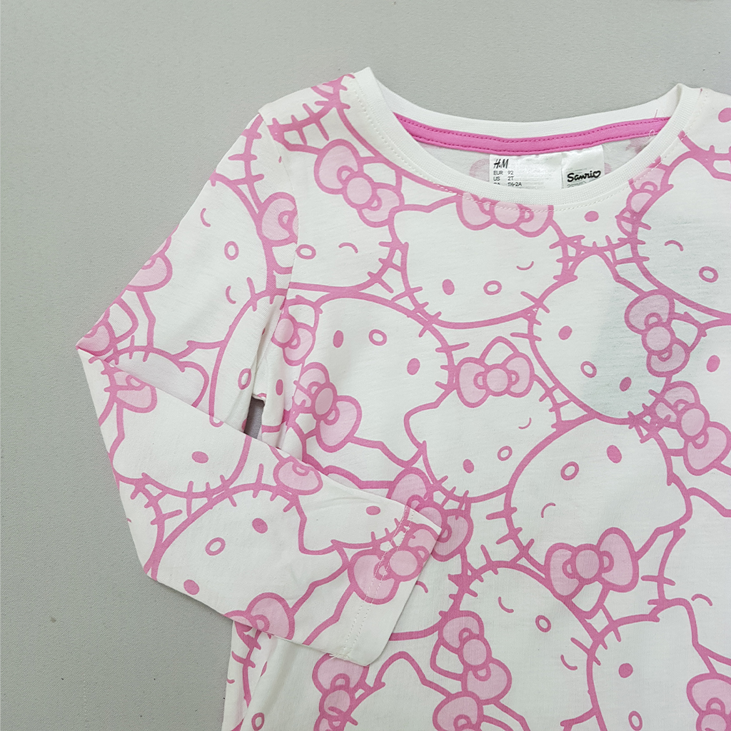 ست دخترانه 27582 سایز 1.5 تا 12 سال مارک H&M