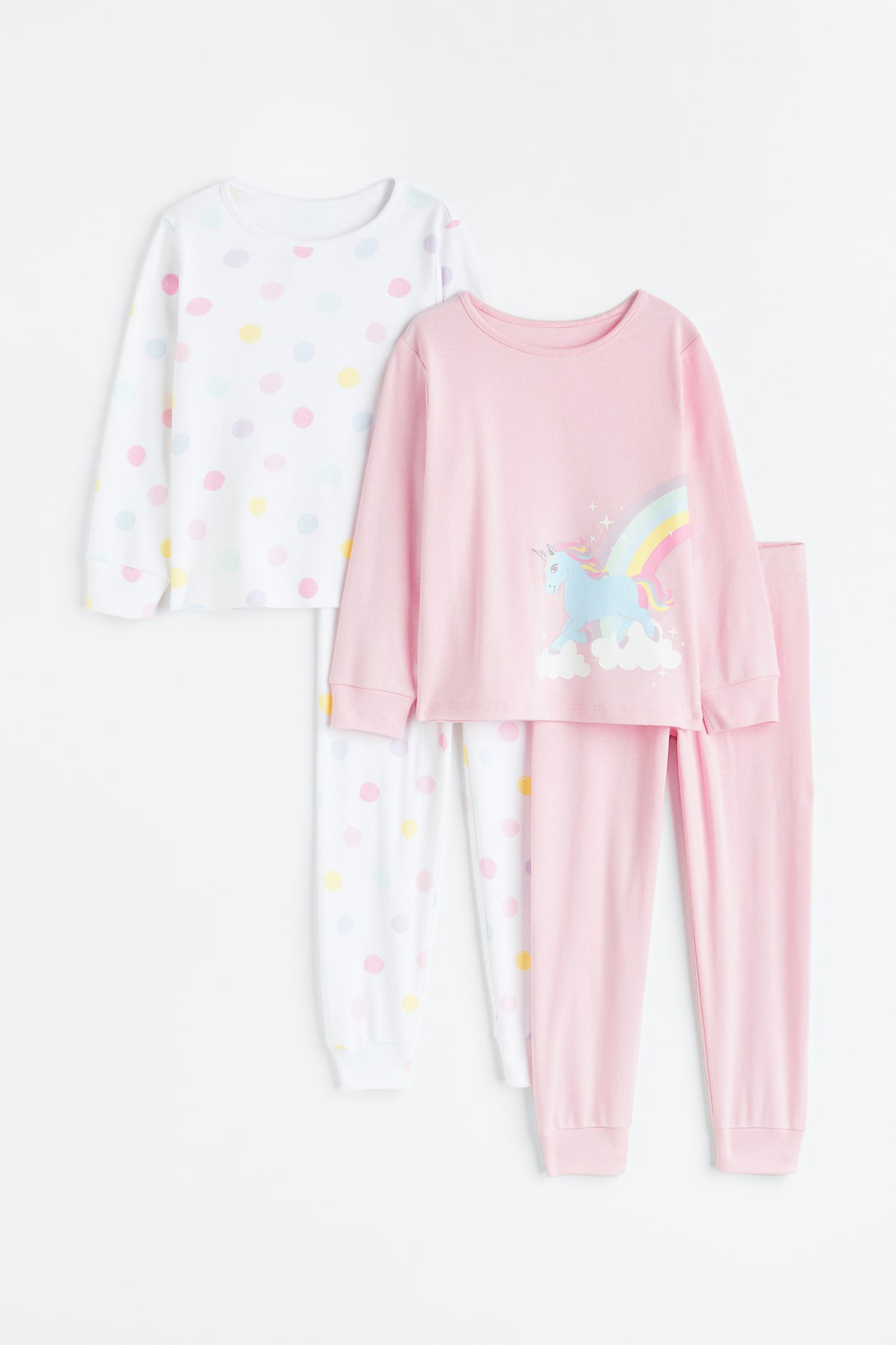 ست دخترانه 26361 سایز 3 تا 10 سال مارک H&M   *