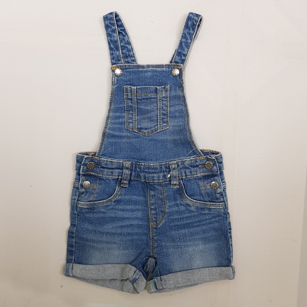 پیشبندار جینز پسرانه 27549 سایز 4 تا 12 سال مارک GEMO