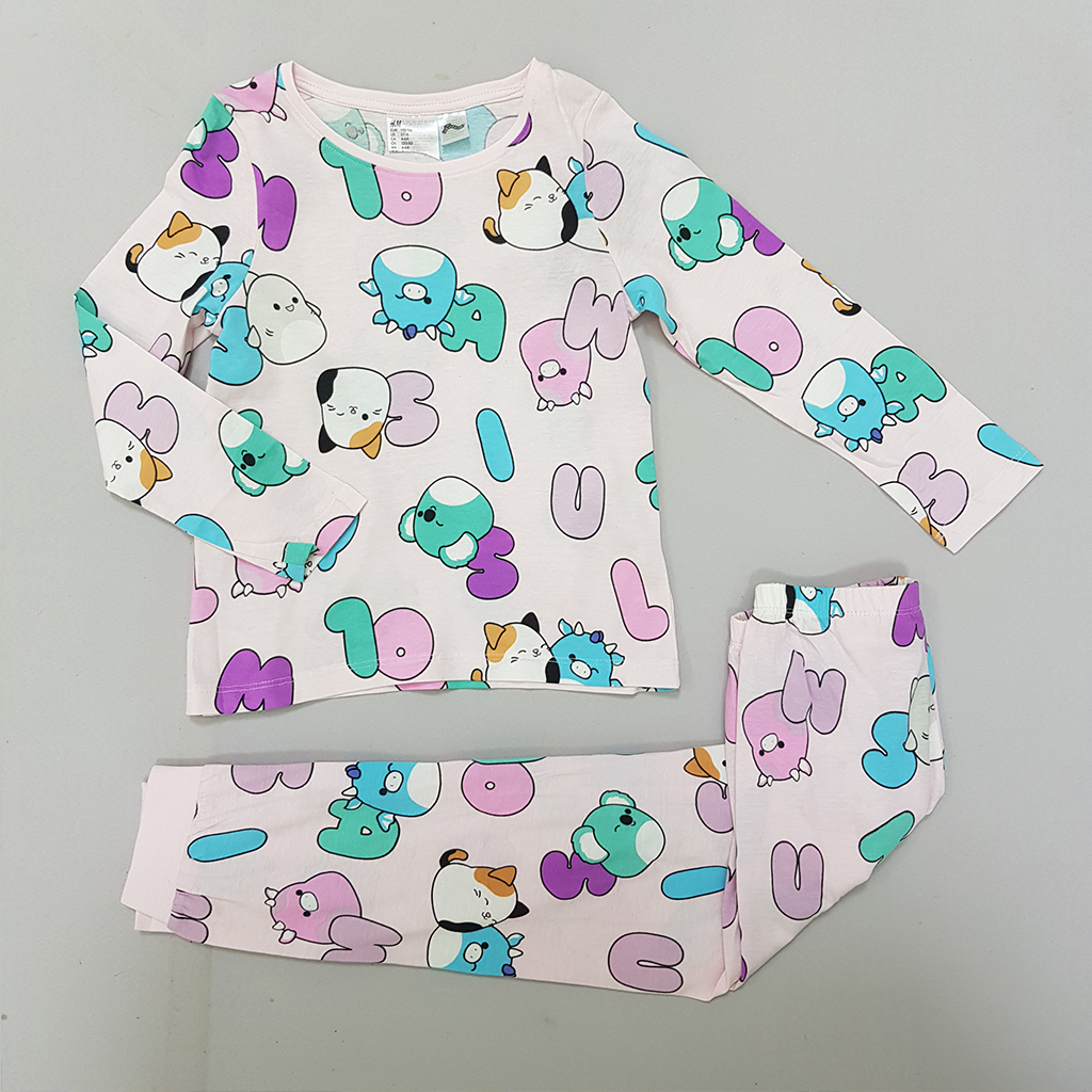 ست دخترانه 27579 سایز 5 تا 11 سال مارک H&M