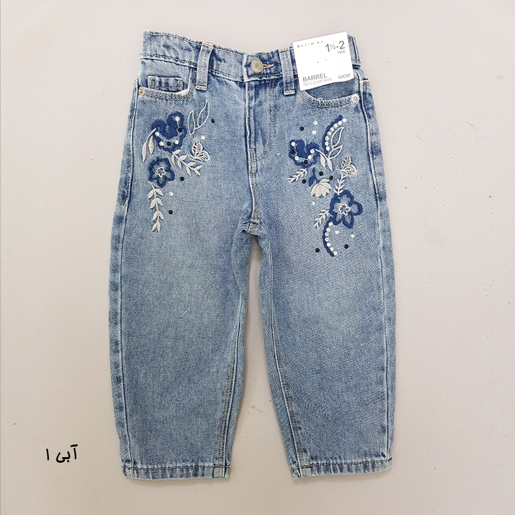 شلوار جینز دخترانه 27541 سایز 1.5 تا 8 سال مارک PRIMARK
