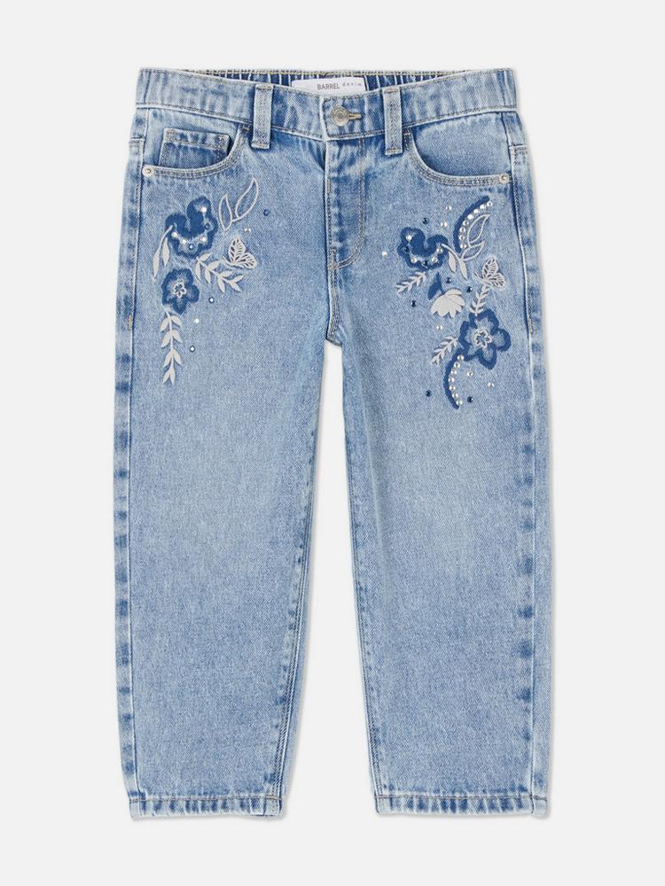 شلوار جینز دخترانه 27541 سایز 1.5 تا 8 سال مارک PRIMARK