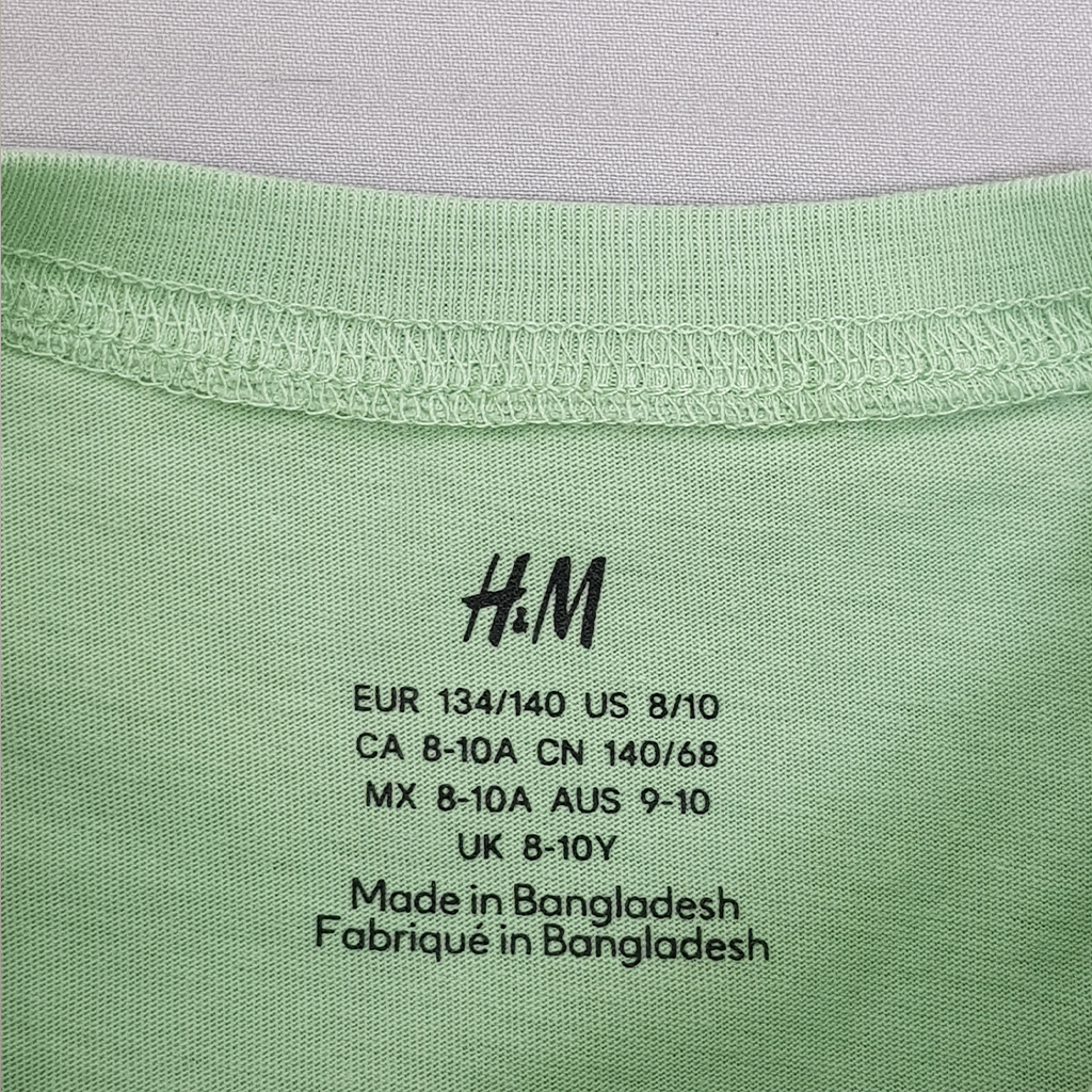 تی شرت پسرانه 27213 سایز 9 تا 15 سال کد 1 مارک H&M   *