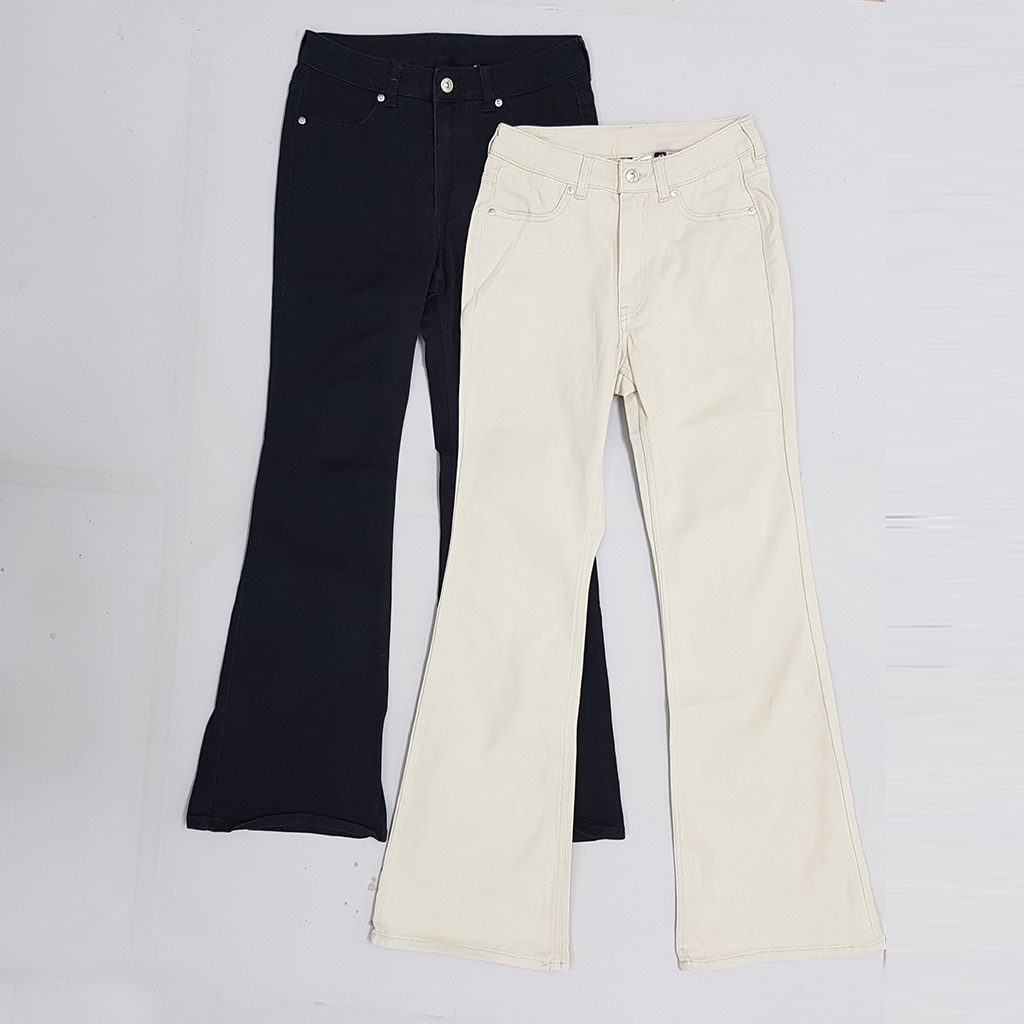 شلوار بوت کات زنانه 27522 سایز 34 تا 46 مارک H&M