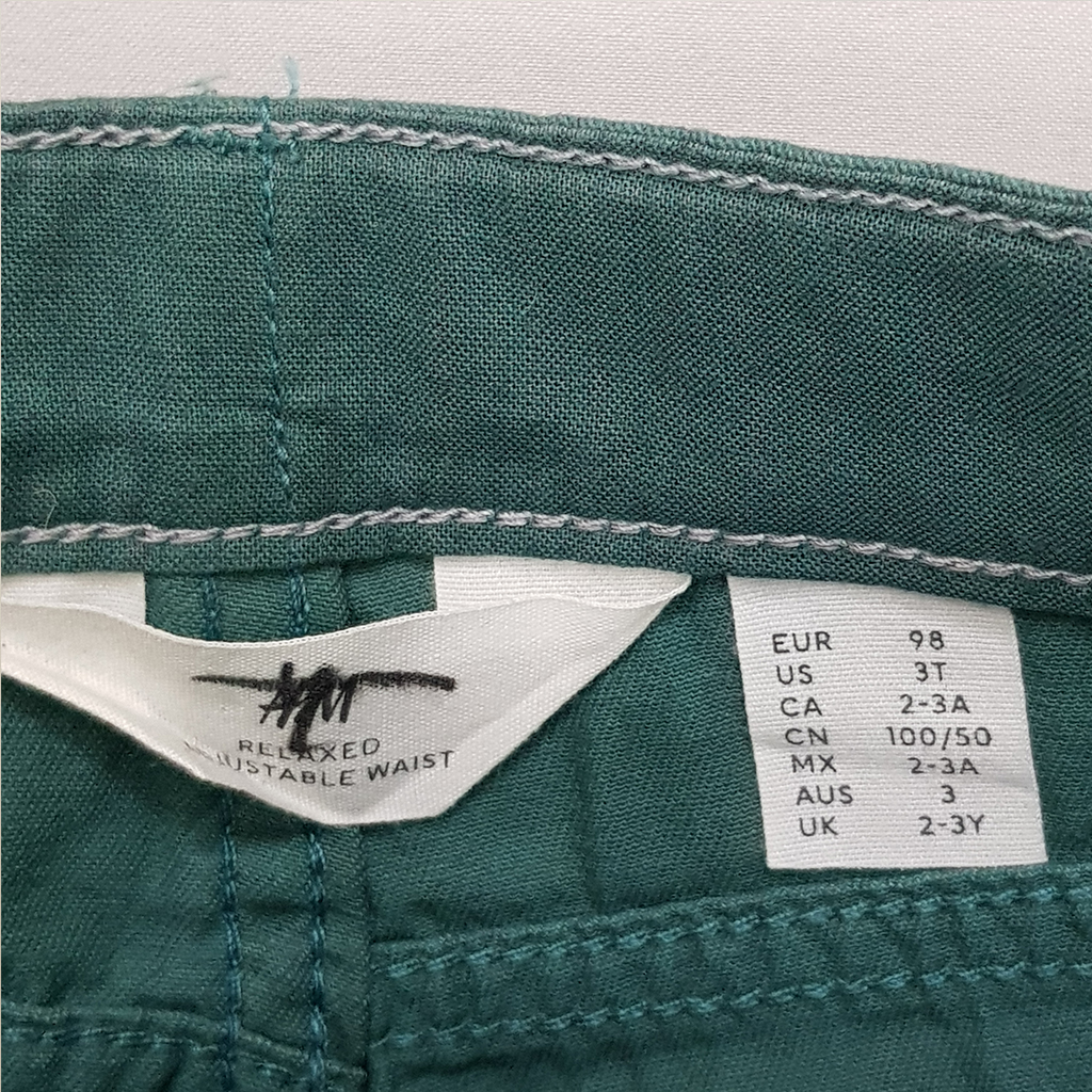 شلوار کتان پسرانه 27597 سایز 2 تا 10 سال مارک H&M