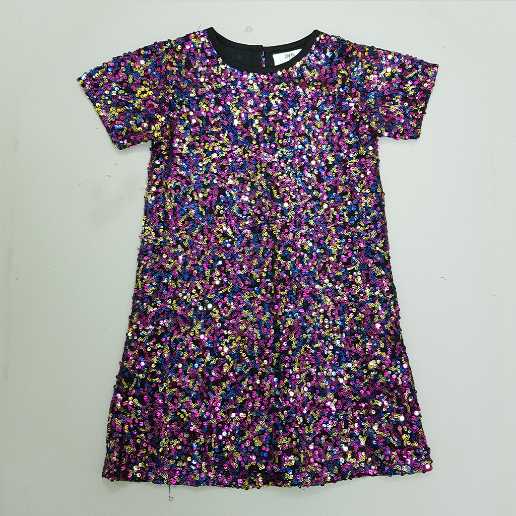 سارافون دخترانه 24515 سایز 4 تا 13 سال کد 1 مارک ZARA   *