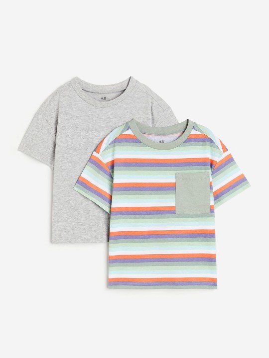 تی شرت پسرانه 27219 سایز 1.5 تا 12 سال مارک H&M