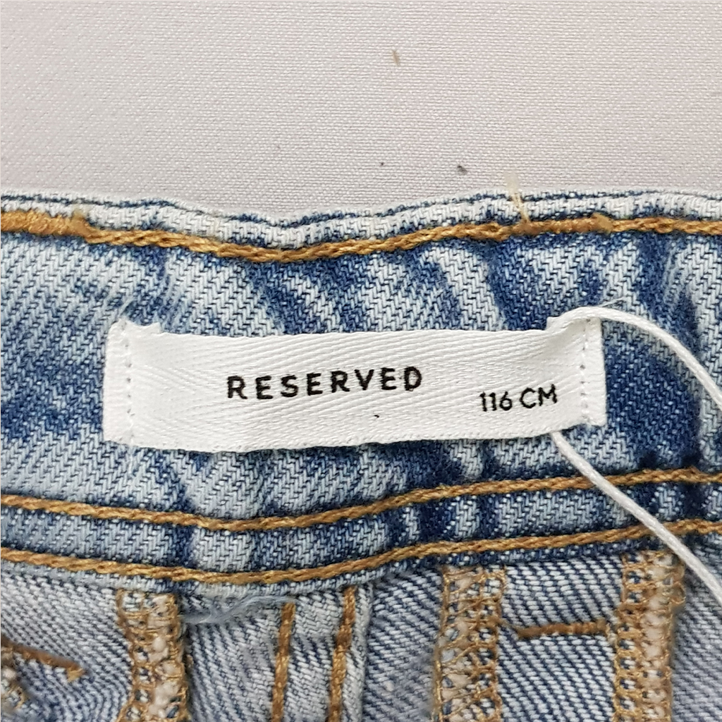 شلوار جینز پسرانه 27467 سایز 6 تا 15 سال مارک RESERVED   *