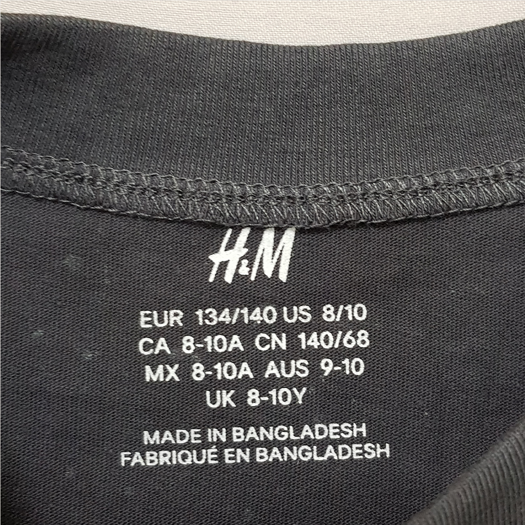 تی شرت پسرانه 27213 سایز 9 تا 15 سال کد 2 مارک H&M