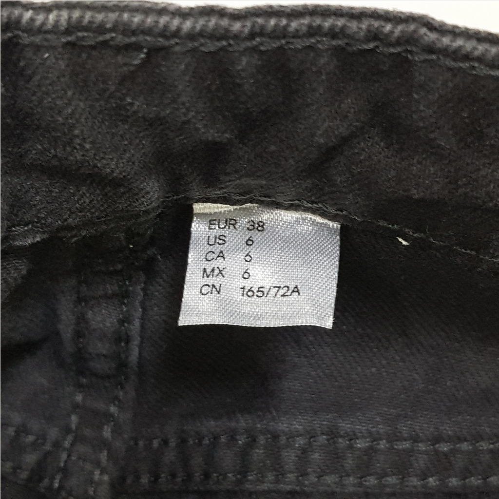 شلوار جینز زنانه 27644 سایز 32 تا 46 مارک H&M
