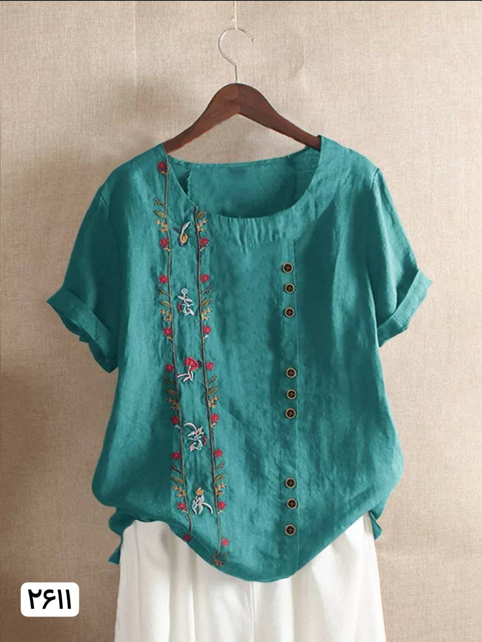 شومیز کنفی زنانه کد 417207