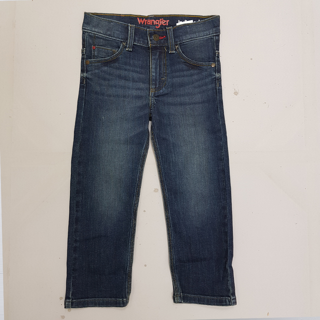 شلوار جینز پسرانه 27688 سایز 4 تا 11 سال مارک Wrangler