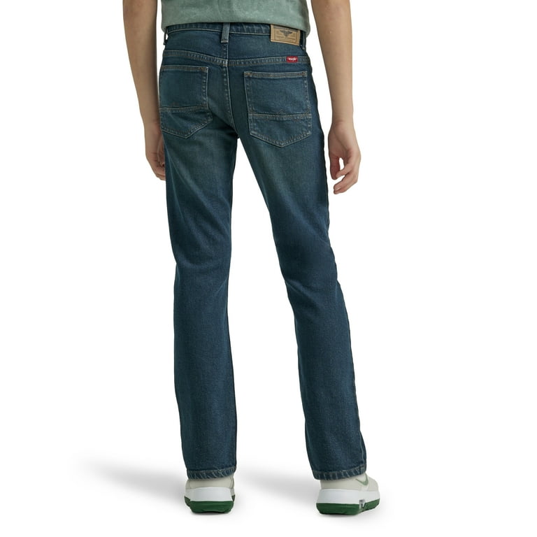 شلوار جینز پسرانه 27688 سایز 4 تا 11 سال مارک Wrangler