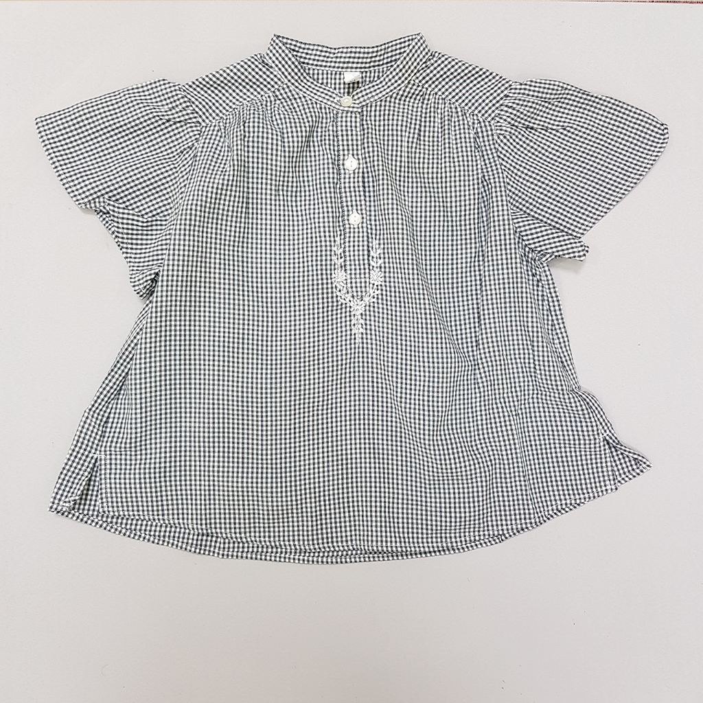 شومیز دخترانه 27701 سایز 1.5 تا 14 سال مارک uniqlo